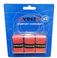 AVESSA OG-80 RED OVERGRİP KIRMIZI RENK 3'LÜ
