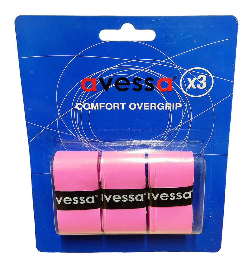AVESSA OG-60 PINK OVERGRİP PEMBE RENK 3'LÜ