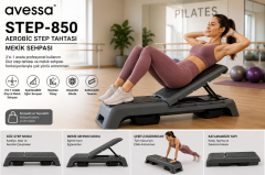 AVESSA STEP-850 AEROBİC STEP TAHTASI - MEKİK SEHPASI