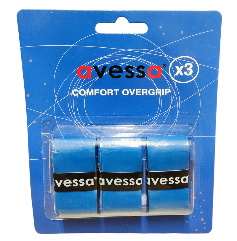 AVESSA OG-30 BLUE OVERGRİP MAVİ RENK 3'LÜ