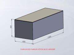 Parkur Köpük Blok Minderi