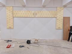 Peg Board Tırmanma Tahtası Yan Görünüm