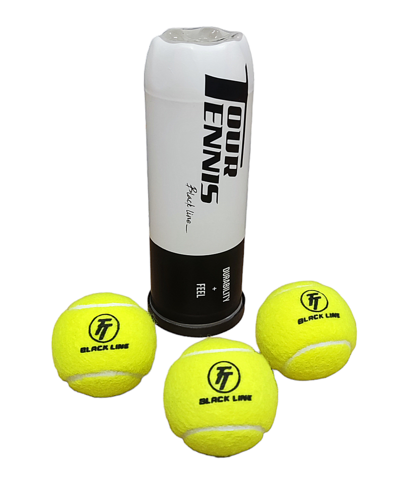 TOUR TENNİS TZ-2 MAÇ TENİS TOPU BLACK LİNE