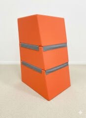 Sünger tırmanma duvarı PARKUR-035 parkur jimnastiği modülü - ASSA SPOR