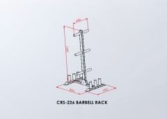ASSA SPOR Platerack-Barbell Rack Genel Görünüm
