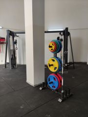 Platerack-Barbell Rack Yan Görünüm
