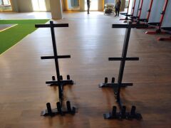 Platerack-Barbell Rack Farklı Açı Görünümü
