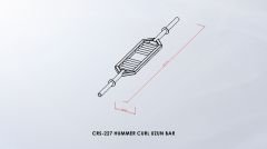 Hummer Curl Uzun Bar Yan Görünüm
