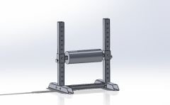 Split Squat Standı Spor Salonu Kullanımı