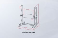 Split Squat Standı Detay Fotoğrafı