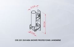 DUVARA MONTE PROFESYONEL LANDMİNE