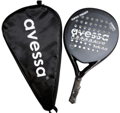 AVESSA PRK-1100 FİBERGLASS BEACH PADDLE RAKET ÇANTALI SİYAH