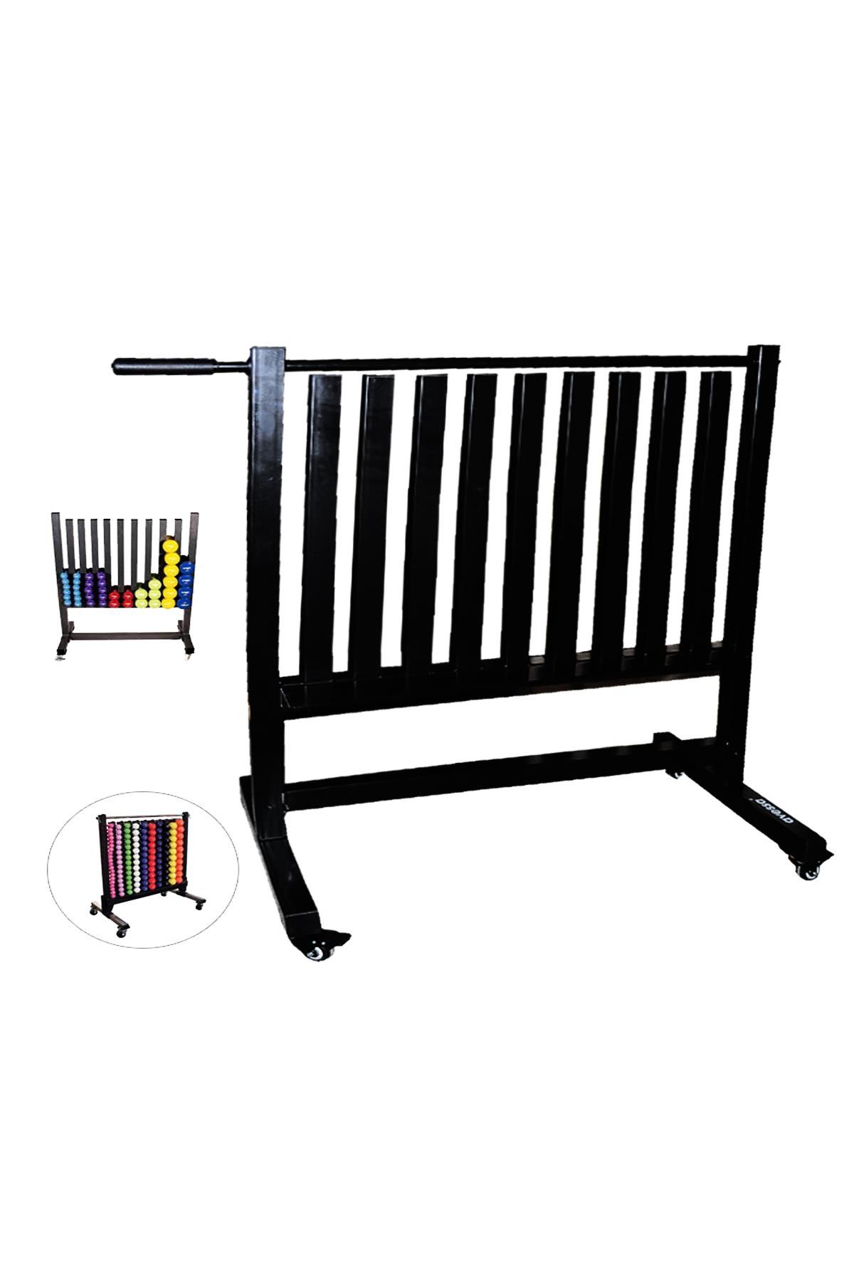 ASSA SPOR Avessa Tekerlekli Pvc Dambıl Standı - Dambıl Üretimi