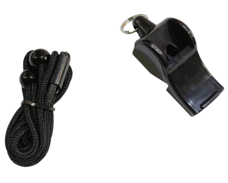 AVESSA DK-10-BLACK İPLİ DÜDÜK SİYAH RENK