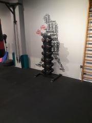 Vertical Dumbell Standı Spor Salonu Kullanımı