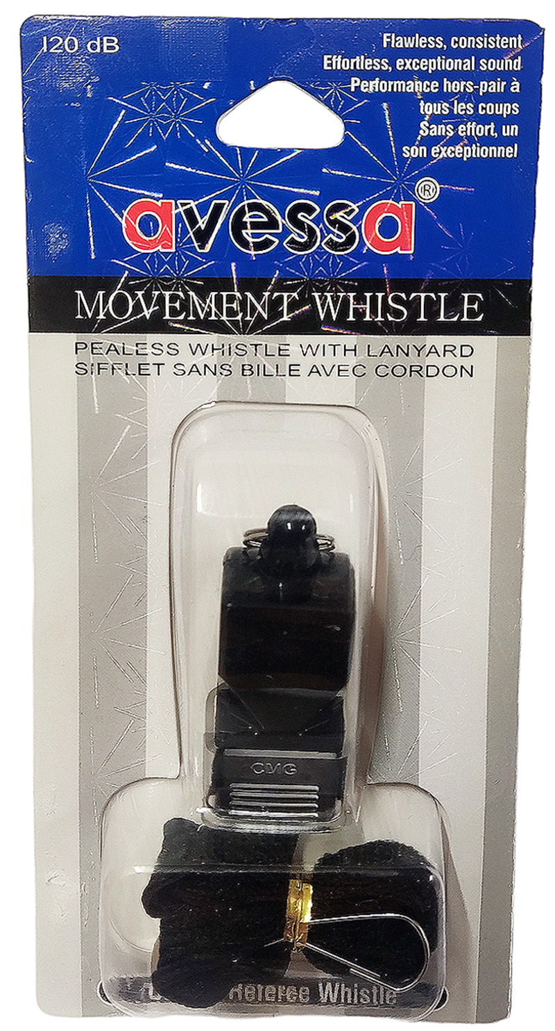 AVESSA DK-20-BLACK İPLİ DÜDÜK SİYAH RENK