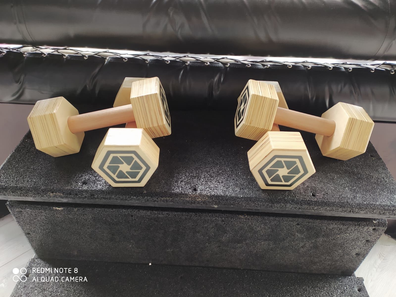 WOOD DUMBELL