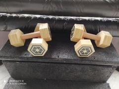 WOOD DUMBELL