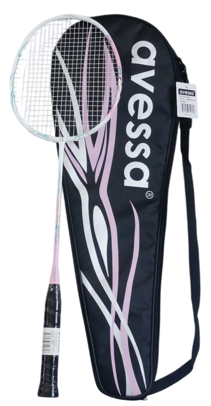AVESSA BST-2000 CARBON BADMİNGTON RAKET WHITEPINK