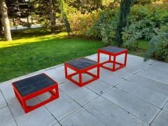 Metal Sehpa Küp Model 50 Cm