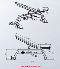AÇILI BENCH SEHPASI PRO