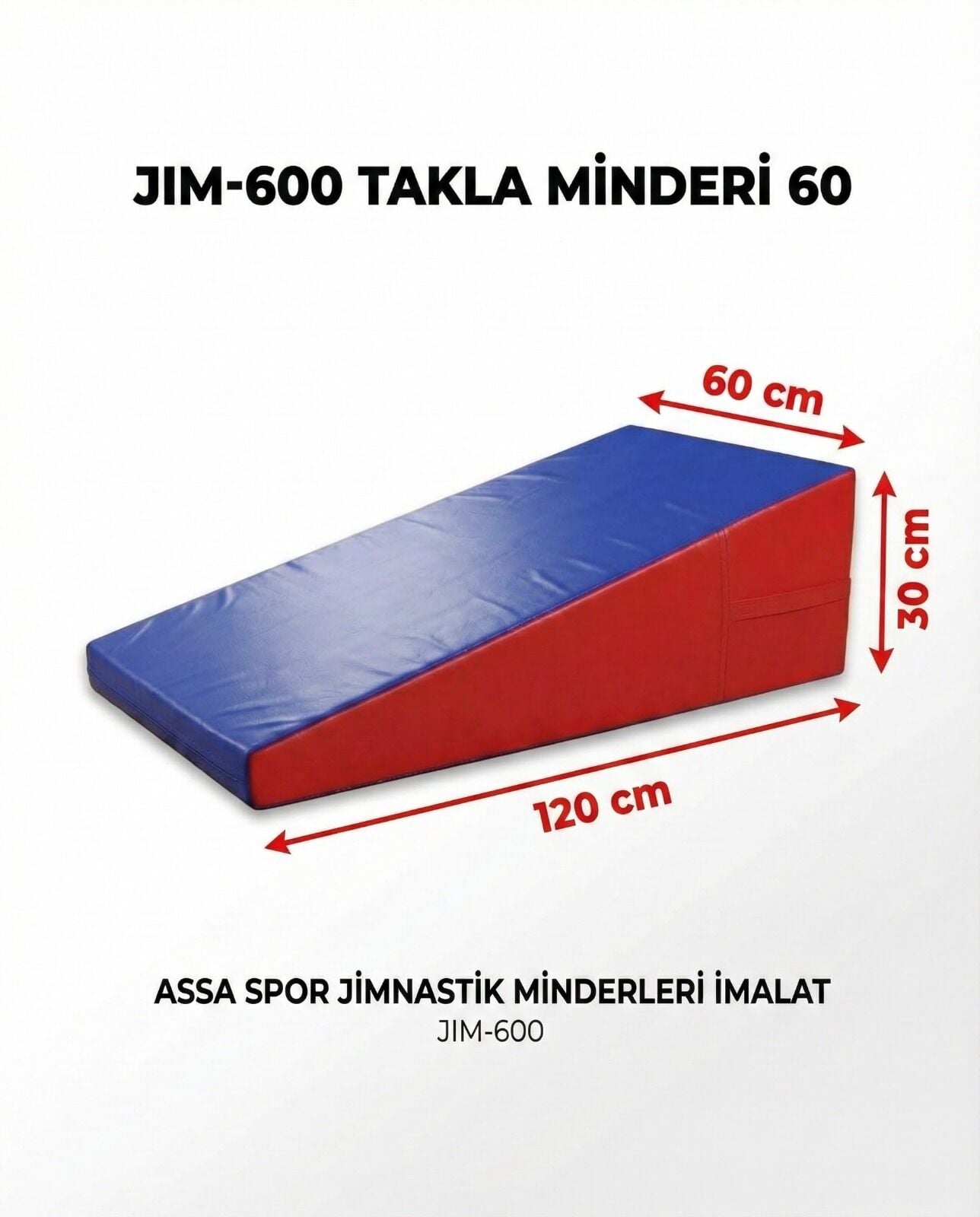 ASSA SPOR Takla Minderi 60 - Jimnastik Minderi Üretimi