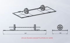 TRAINING DEADLIFT PLATFORM 3X1 METRE