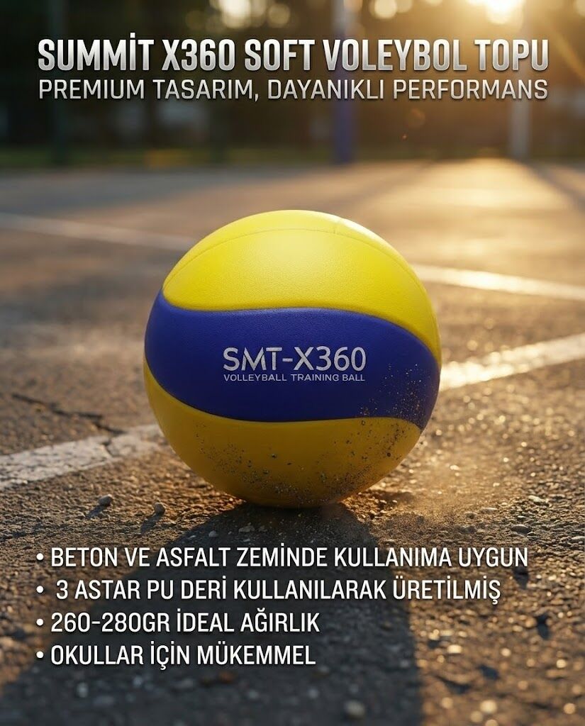 ASSA SPOR Summit Smt- X360 Voleybol Antrenman Topu - Voleybol Topu Üretimi
