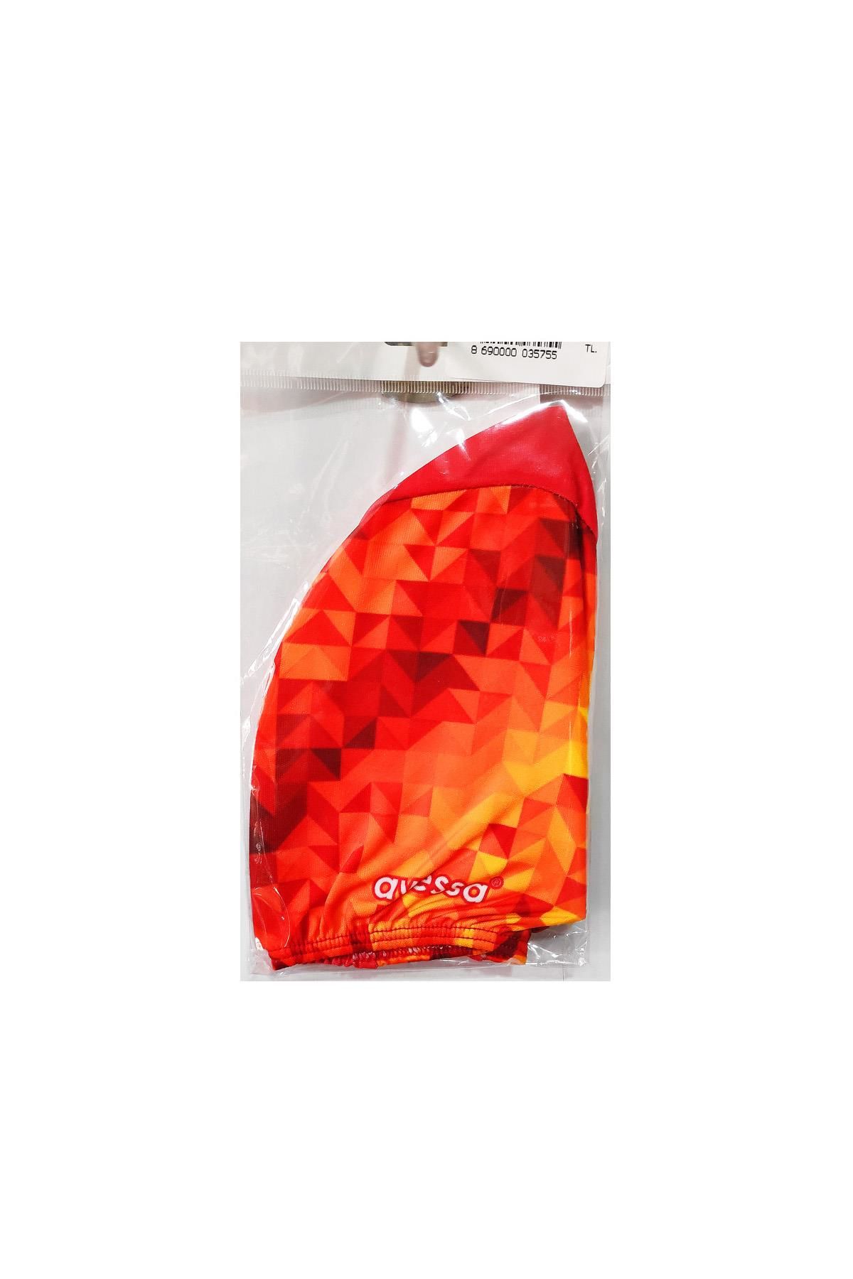 ASSA SPOR Avessa Dijital Baskılı Turuncu Desenli Bez Bone Bb10-4 - Spor Ekipmanı Üretimi