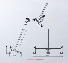 ASSA SPOR Deadlift Bar Jack Genel Görünüm