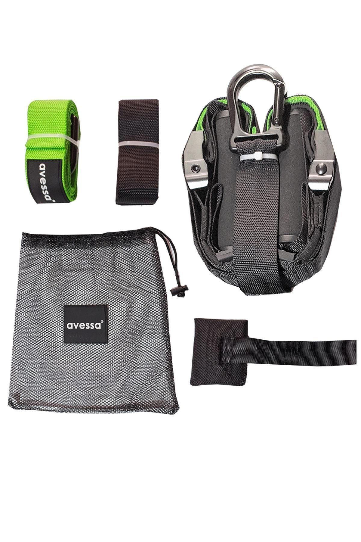 Avessa Trx Yeşil Spor Aleti Trx-100 - Fonksiyonel Antrenman Ekipmanı | ASSA SPOR