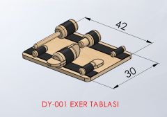 EL VE BİLEK ÇALIŞTIRMA EXER TABLASI