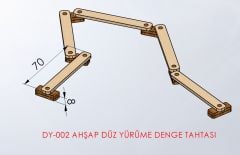 AHŞAP KORDİNASYON DENGE TAHTASI