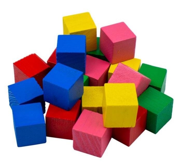 ASSA SPOR Ahşap Küp Seti 12 'Li (5X5 Cm) - Spor Ekipmanı Üretimi