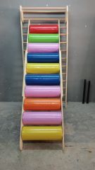 Renkli Basamak Tırmanma Oyun Merdiveni Spor Salonu Kullanımı