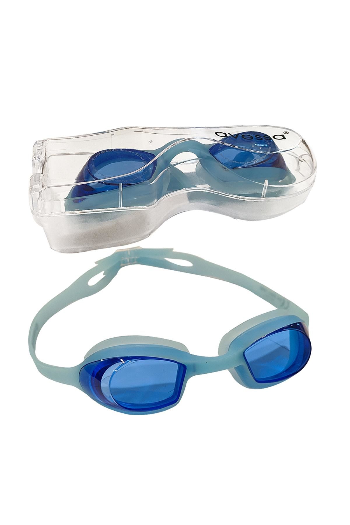 ASSA SPOR Avessa Yüzücü Gözlüğü Mavi 2437 - Spor Ekipmanı Üretimi