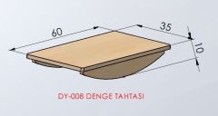 Denge Tahtası Naturel Spor Salonu Kullanımı