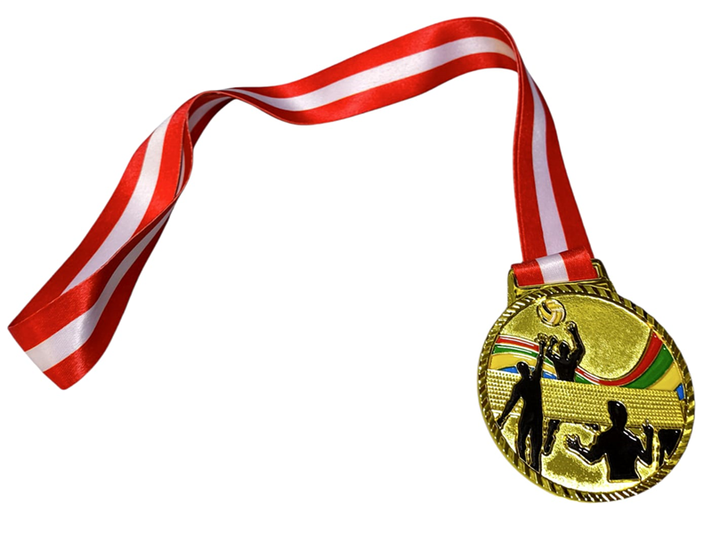AVESSA MAD-VOL-2 VOLEYBOL FİGÜRLÜ MADALYA 6.5 CM