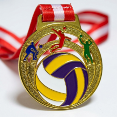 AVESSA MAD-VOL-1 VOLEYBOL FİGÜRLÜ MADALYA 6,5 CM
