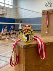 AVESSA MAD-VOL-1 VOLEYBOL FİGÜRLÜ MADALYA 6,5 CM