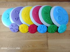 ASSA SPOR Taktil Diskler 6'lı | Duyu Bütünleme - Duyu Bütünleme Ekipmanı Üretimi