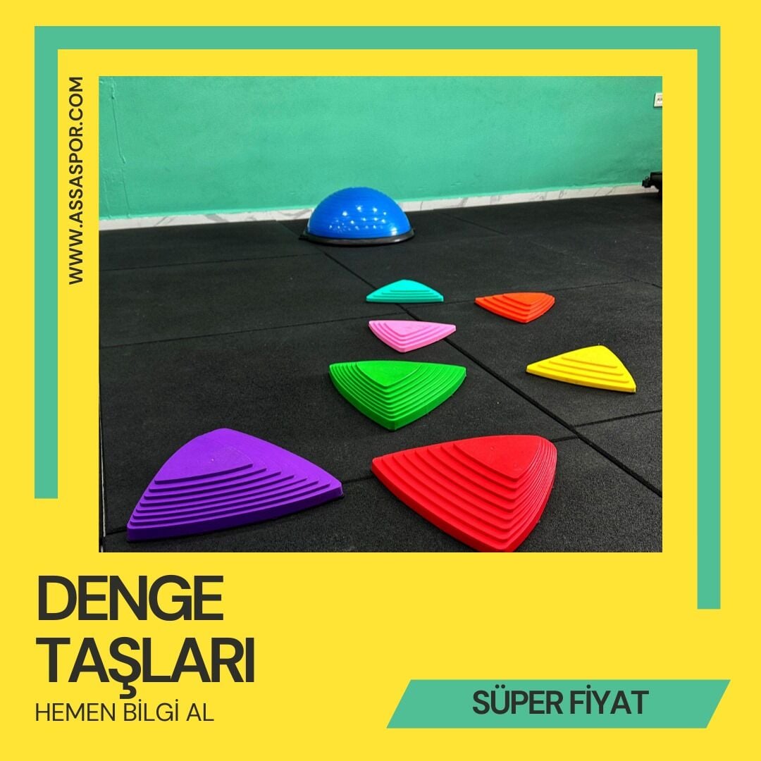 ASSA SPOR Irmak Taşları 8'li | Duyu Bütünleme - Duyu Bütünleme Ekipmanı Üretimi