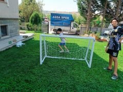 100x160 cm mini futbol kalesi çift set