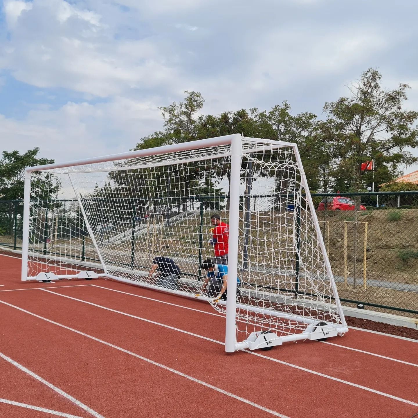 Nizami Alüminyum Futbol Kalesi Tekerlekli
