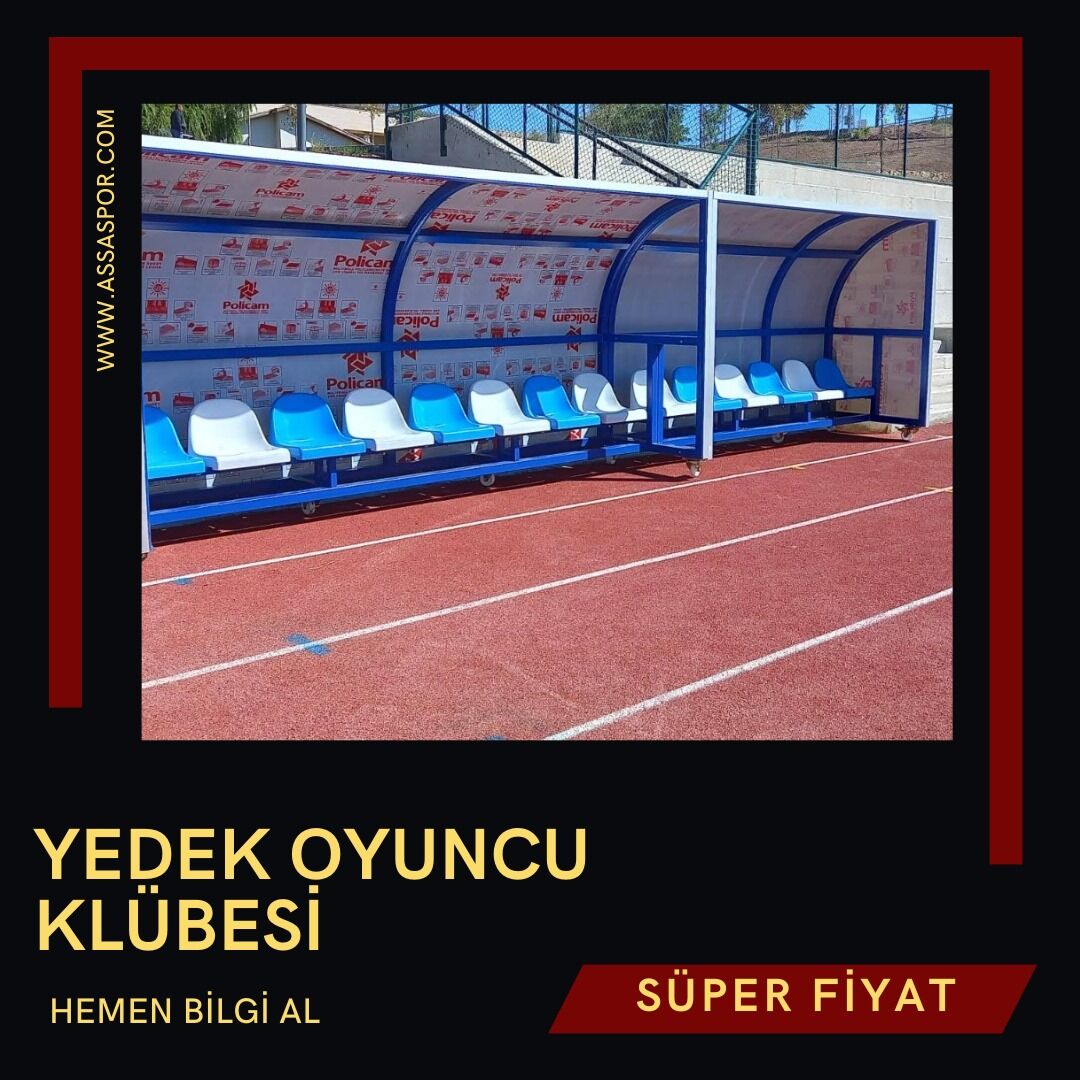 ASSA SPOR Yedek Oyuncu Kulübesi 14 Kişilik - Spor Ekipmanı Üretimi