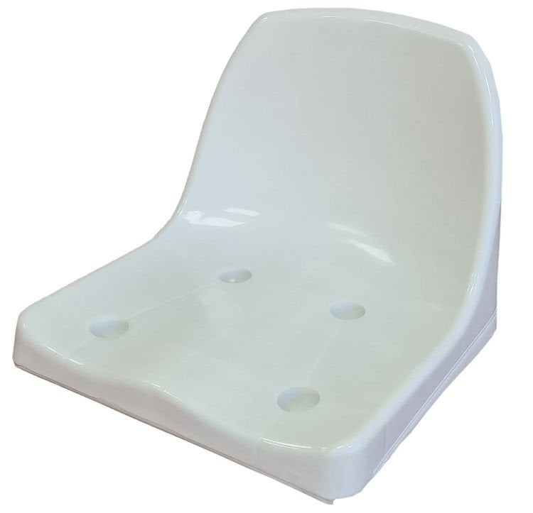 PLASTİK TRİBÜN KOLTUĞU BEYAZ