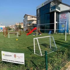 Mini Futbol Kalesi 100×160 cm (Tek) Yan Görünüm