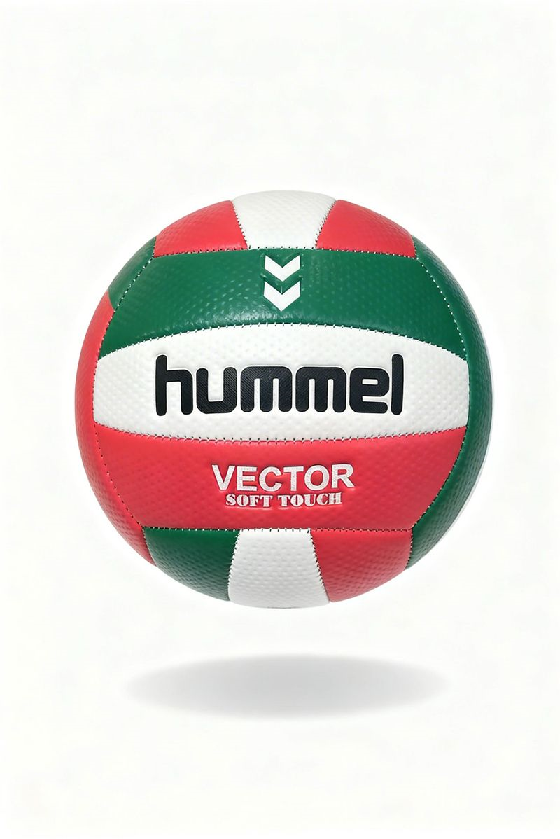 HUMMEL VECTOR VOLLEYBALL STANDART KIRMIZI-YEŞİL-BEYAZ