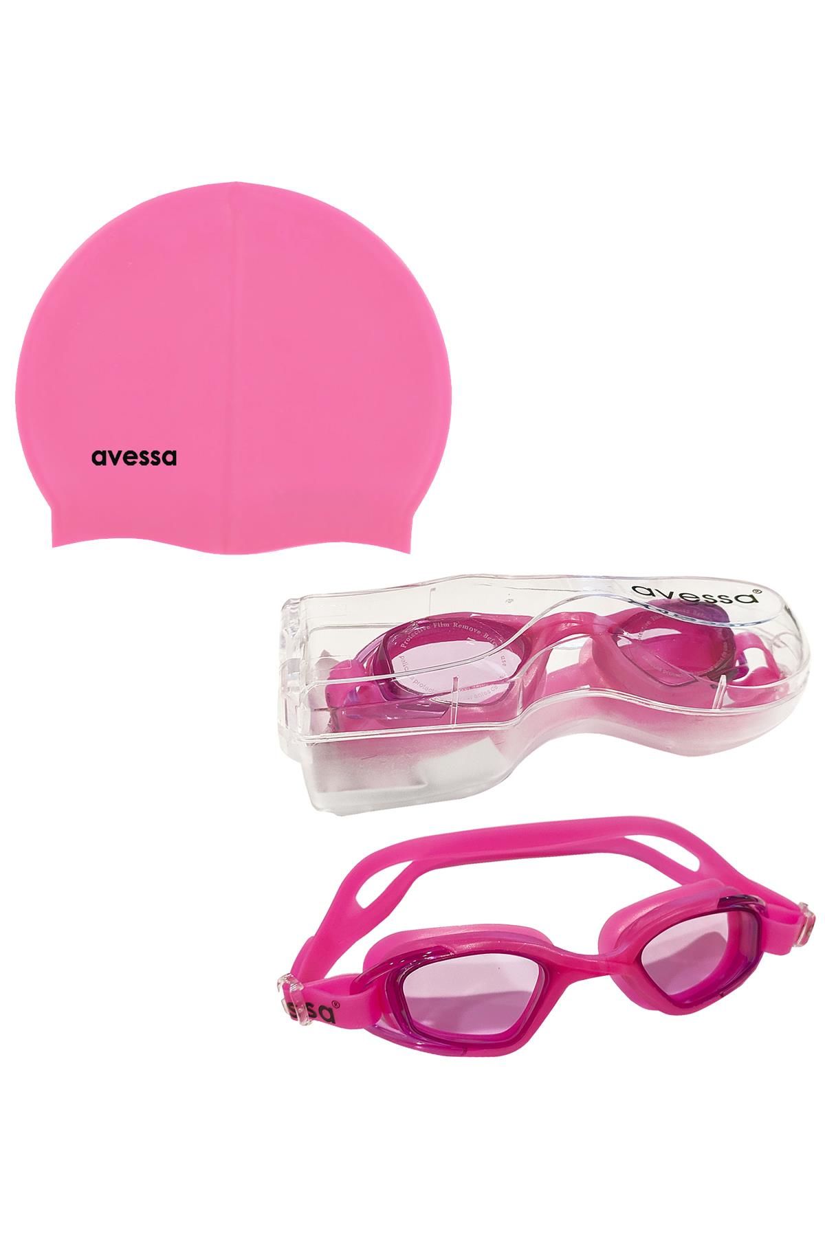 Avessa 2li Yetişkin Havuz Seti Pembe GS3-SC406