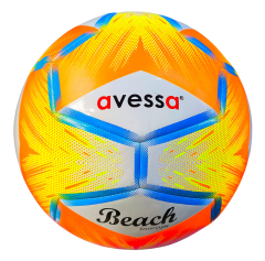 AVESSA BEACH-10 SU GEÇİRMEZ PLAJ FUTBOLU TURUNCU MAVİ 5 NO